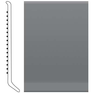 Picture of Roppe - 4 Inch 1/8 Vinyl Cove Base Charcoal