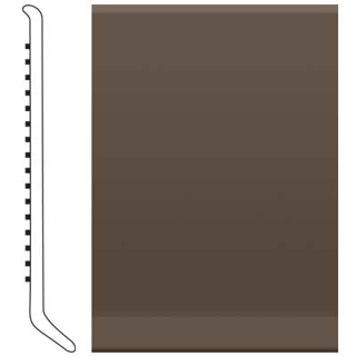 Picture of Roppe - 4 Inch 1/8 Vinyl Cove Base Light Brown