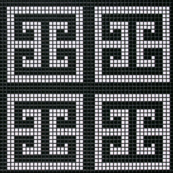 Picture of Bisazza Mosaico - Decori Opus Romano - Key White