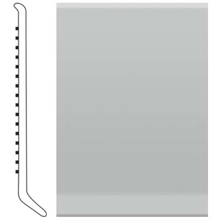 Picture of Roppe - Ready Base 4 inch 0.080 Cove Base Light Gray