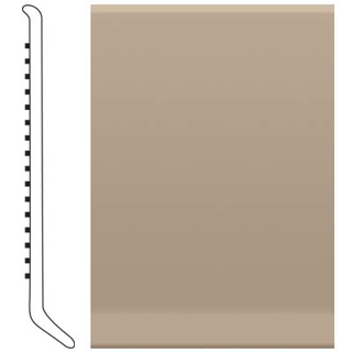 Picture of Roppe - 2.5 Inch 1/8 Vinyl Cove Base Sand Stone