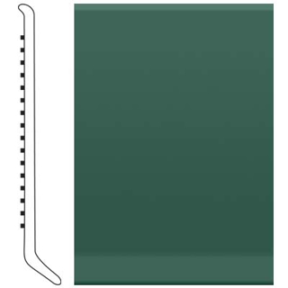 Picture of Roppe - 2.5 Inch 0.080 Vinyl Cove Base Forest Green