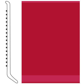 Picture of Roppe - 2.5 Inch 0.080 Vinyl Cove Base Red