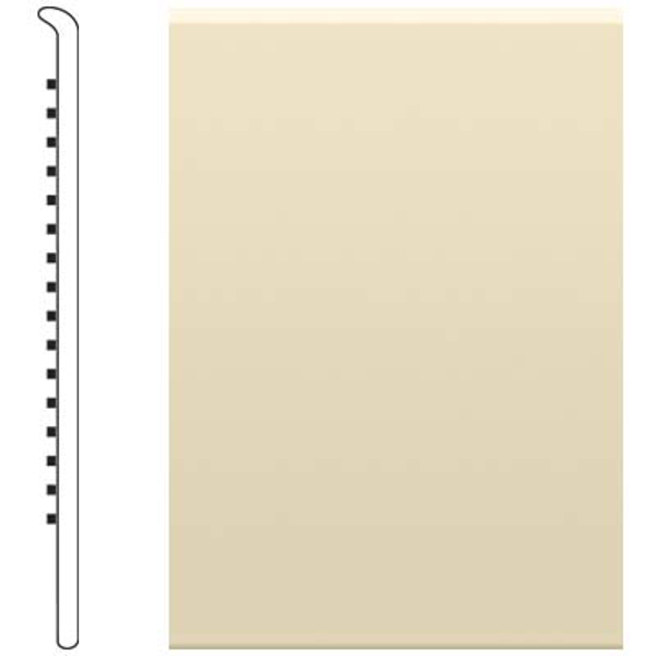 Picture of Roppe - 6 Inch 0.080 Vinyl No Toe Base Almond