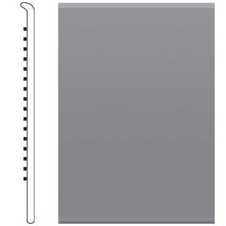 Picture of Roppe - 6 Inch 0.080 Vinyl No Toe Base Steel Gray