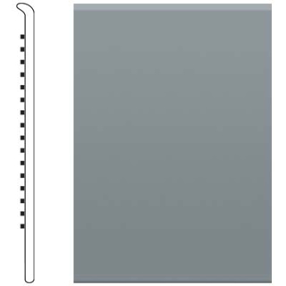 Picture of Roppe - 4 Inch 0.080 Vinyl No Toe Base Dark Gray