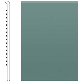 Picture of Roppe - 4 Inch 0.080 Vinyl No Toe Base Hunter Green