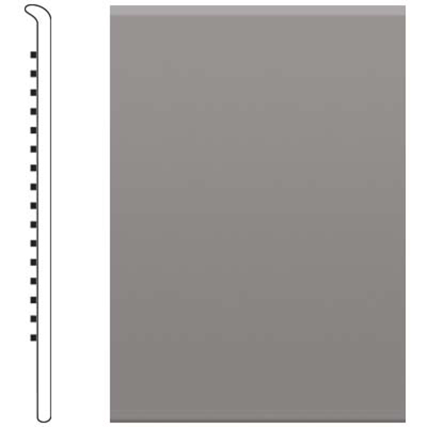 Picture of Roppe - 4 Inch 0.080 Vinyl No Toe Base Slate