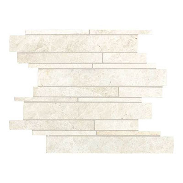 Picture of Daltile - Marble Random Linear Mosaic White Cliff