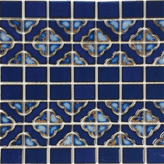 Picture of Tesoro - Aqua Mosaic Terra Blue