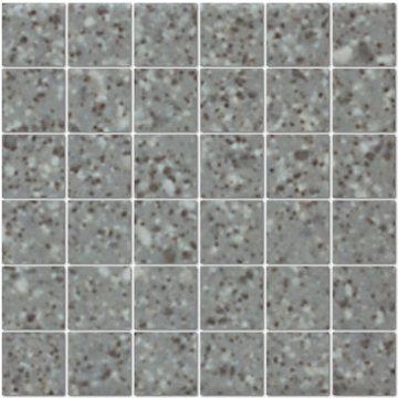 Picture of American Olean - Unglazed Porcelain Mosaics Clearface 2 x 2 Storm Gray Speckle