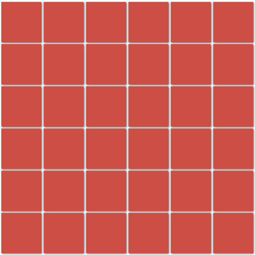 Picture of American Olean - Unglazed Porcelain Mosaics Clearface 2 x 2 Red
