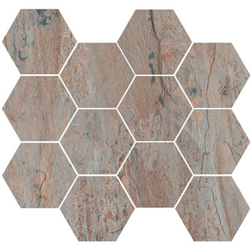 Picture of Castelvetro - Renova Hexagon Golden Grey