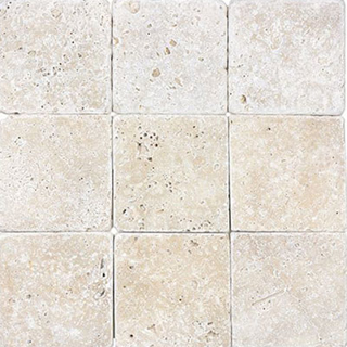 Picture of Anatolia Tile & Stone - Travertine 4 x 4 Ivory