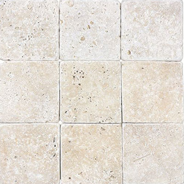 Picture of Anatolia Tile & Stone - Travertine 4 x 4 Ivory