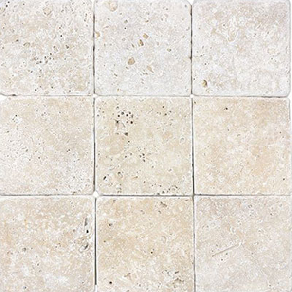 Picture of Anatolia Tile & Stone - Travertine 4 x 4 Ivory