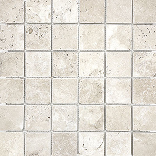 Picture of Anatolia Tile & Stone - Travertine Mosaic 2 x 2 Ivory