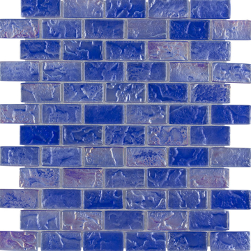 Picture of Aqua Art-Volcanic Mosaic Azul