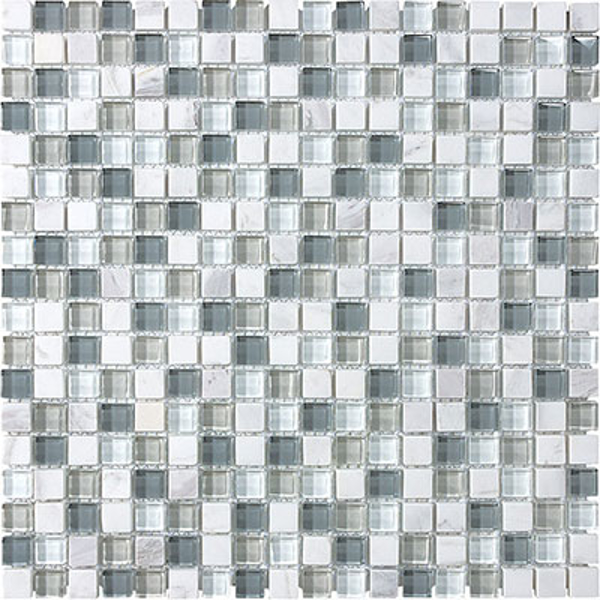 Picture of Anatolia Tile & Stone - Bliss Mosaic Glass Stone Blend Iceland
