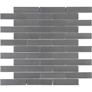 Picture of Anatolia Tile & Stone - Stainless Steel Brick Mosaic Brick 1 x 4