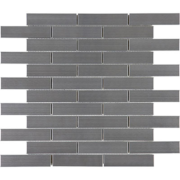 Picture of Anatolia Tile & Stone - Stainless Steel Brick Mosaic Brick 1 x 4