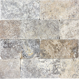 Picture of Anatolia Tile & Stone - Travertine 3 x 6 Silver Ash