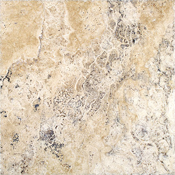 Picture of Anatolia Tile & Stone - Travertine Chiseled & Brushed 16 x 16 Picasso