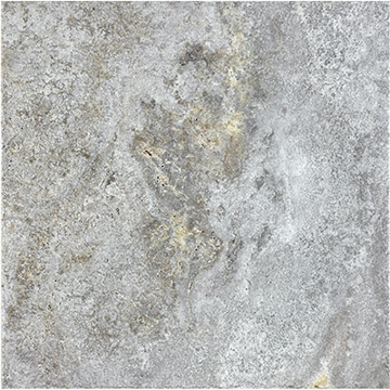 Picture of Anatolia Tile & Stone - Travertine Chiseled & Brushed 16 x 16 Silver Ash