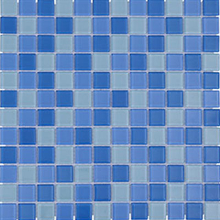 Picture of Vetromani - Crystal Pool Glass Mosaics Mix Blue/White