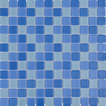 Picture of Vetromani - Crystal Pool Glass Mosaics Mix Blue/White