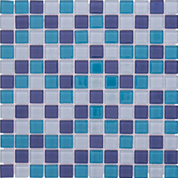 Picture of Vetromani - Crystal Pool Glass Mosaics Tones of Aqua