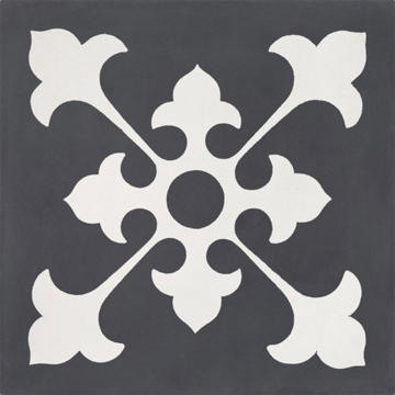 Picture of Bati Orient-Cement Tiles Classic Off White Antracite