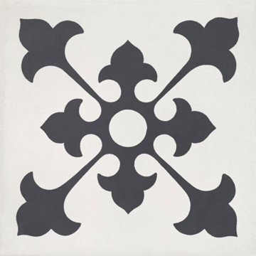Picture of Bati Orient-Cement Tiles Classic Antracite Off White