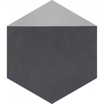 Picture of Bati Orient - Cement Tiles Modern Hexagon Antracite/Grey