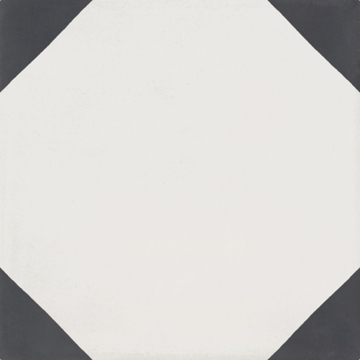 Picture of Bati Orient - Cement Tiles Modern Triangle Antracite/Off White
