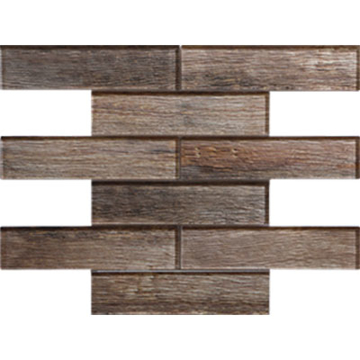 Picture of Tesoro - Wood Glass Linear Mosaic Maple