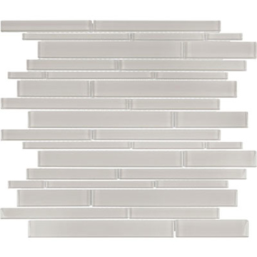 Picture of Anatolia Tile & Stone - Bliss Element Random Strip Mosaic Mist