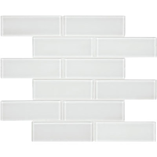 Picture of Anatolia Tile & Stone - Bliss Element Brick Mosaic Ice