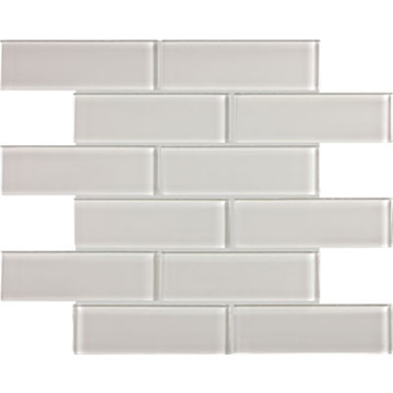 Picture of Anatolia Tile & Stone - Bliss Element Brick Mosaic Mist