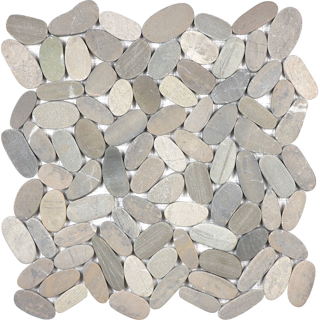 Picture of Anatolia Tile & Stone - Bliss Zen Flat Pebble Stone Mosaic Vitality Mica Matte