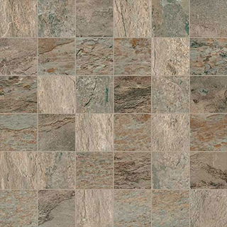 Picture of Eleganza Tiles - Dolomiti 2.0 Mosaic Golden Grey