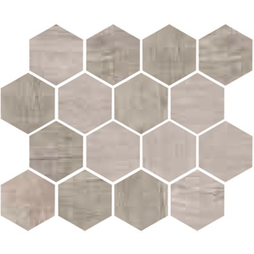 Picture of Isla Tile-Gems Hexagon Mosaic Bianco