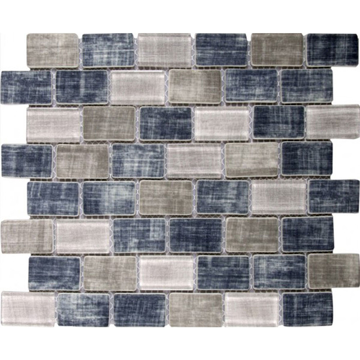 Picture of Bati Orient - Fabric Print Mosaic Grey Blue