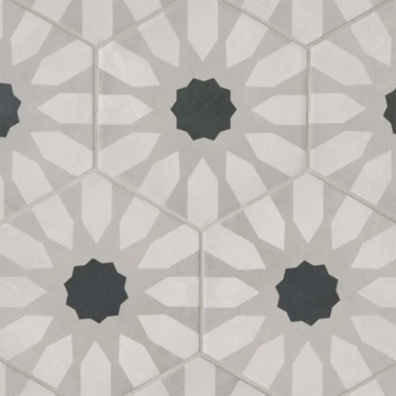 Picture of Bedrosians - Allora Hexagon Deco Fiore