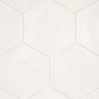 Picture of Bedrosians - Allora Hexagon Solid White