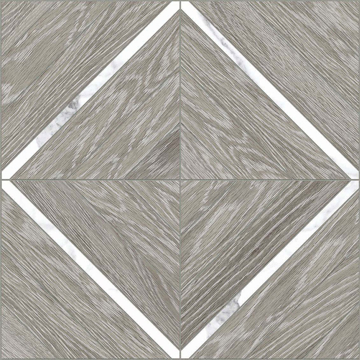 Picture of Anatolia Tile & Stone-Aspen Marquetry Beachcomber with Statuario
