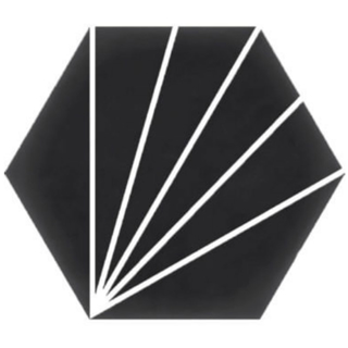 Picture of HRG Heralgi - Striped Hex Black