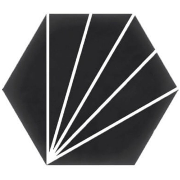Picture of HRG Heralgi - Striped Hex Black