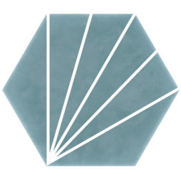 Picture of HRG Heralgi - Striped Hex Turquoise