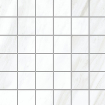 Picture of Eleganza Tiles - Carrara Extra Moderne Mosaic Matte White